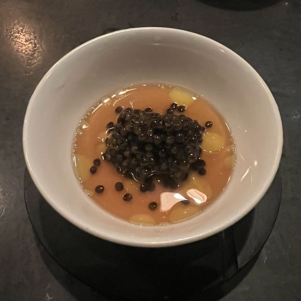 Atera - Caviar custard - New American Near Me - New York, New York