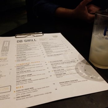 DB Grill - Enjoying some yogurt soju with good company. - New American Near Me - Kapolei, Hawaii