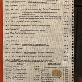 El Morral - Breakfast menu - Mexican Near Me - Ciudad de México, DIF El Morral - Breakfast menu - Mexican Near Me - Ciudad de México, DIF