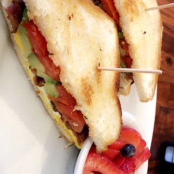 Hollywood Beach Cafe - The sandwich was simple but sooo good. I asked for no cheese, though so it's probably even better. - Breakfast & Brunch Near Me - Oxnard, California