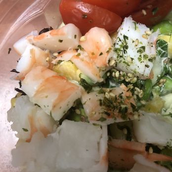 Ginger - Close up of the added shrimp. It's just two pieces chopped up. $4 add on... - Japanese Near Me - Humble, Texas