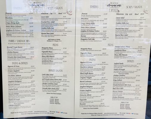 Menu photo 6 Bistro Arancini Burlingame, CA Menu photo 6 Bistro Arancini Burlingame, CA