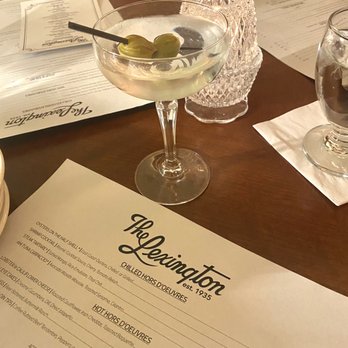 The Lexington - Tanqueray Martini just a little bit dirty with clean olives-Hello I'm so happy. - American Near Me - Saint Paul, Minnesota The Lexington - Tanqueray Martini just a little bit dirty with clean olives-Hello I'm so happy. - American Near Me - Saint Paul, Minnesota