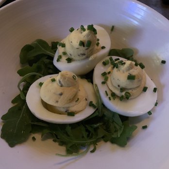 Union Hall - Truffled Deviled Eggs - Gastropubs Near Me - Hoboken, New Jersey Union Hall - Truffled Deviled Eggs - Gastropubs Near Me - Hoboken, New Jersey