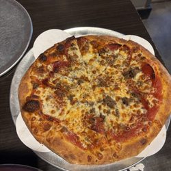 Double Zero Pizzeria - Build Your Own- Pepperoni & Beef Pizza
