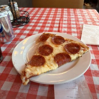 North Beach Pizza - Pepperoni pizza. Diet coke not pictured - Italian Near Me - San Mateo, California North Beach Pizza - Pepperoni pizza. Diet coke not pictured - Italian Near Me - San Mateo, California