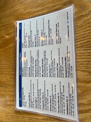 Menu photo 2 Sebago Brewing Company Scarborough, ME Menu photo 2 Sebago Brewing Company Scarborough, ME