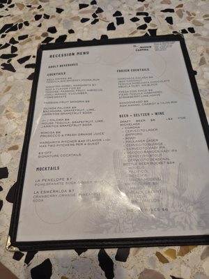 Menu photo 7 El Barrio Cantina Long Beach, CA