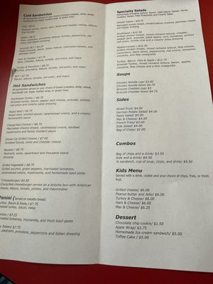 Menu photo 5 Deli Works Hampstead, NC
