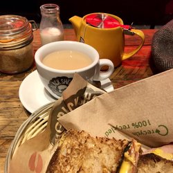 Black Sheep Coffee - Tea and a toastie