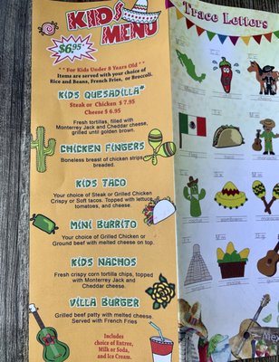 Menu photo 5 Villa Maya Clarksburg, MD