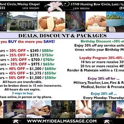 Ideal Massage - 2021 Ideal Massage's Daily Deal and Discount