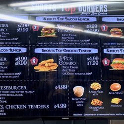 Shorts Top Burgers