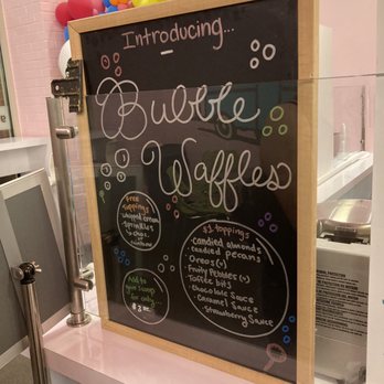 The Scoop - They make the bubble waffles right in front of you! - Ice Cream & Frozen Yogurt Near Me - Spokane, Washington The Scoop - They make the bubble waffles right in front of you! - Ice Cream & Frozen Yogurt Near Me - Spokane, Washington