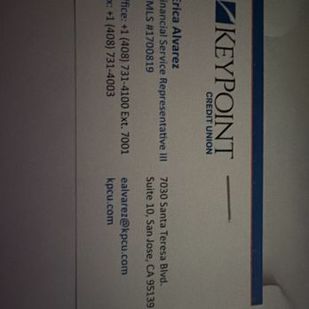 KeyPoint Credit Union - Business card - Banks & Credit Unions Near Me - San Jose, California KeyPoint Credit Union - Business card - Banks & Credit Unions Near Me - San Jose, California