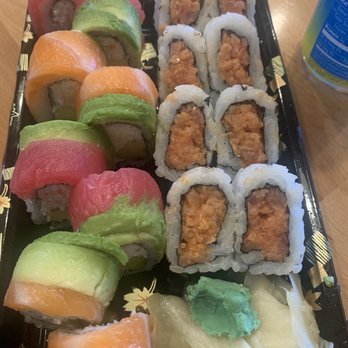 Koi Express Hibachi & Sushi - Dragon Roll and Spicy Tuna Roll - Japanese Near Me - Vacaville, California Koi Express Hibachi & Sushi - Dragon Roll and Spicy Tuna Roll - Japanese Near Me - Vacaville, California