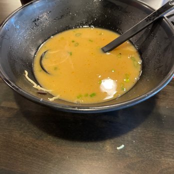 Ramen House - Empty Spicy Miso Ramen bowl - Ramen Near Me - Meridian, Idaho Ramen House - Empty Spicy Miso Ramen bowl - Ramen Near Me - Meridian, Idaho