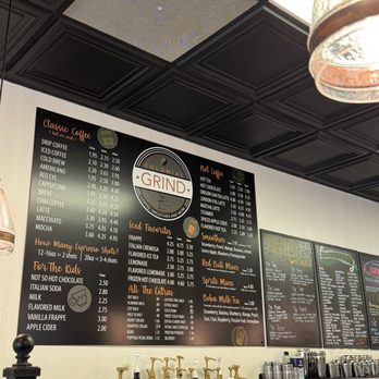 Colonial Grind - Main menu - Coffee & Tea Near Me - Thomasville, North Carolina