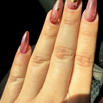 Puffin Nails - Gel X with cat eye effect and designs - Nail Salons Near Me - Concord, California Puffin Nails - Gel X with cat eye effect and designs - Nail Salons Near Me - Concord, California