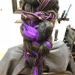 Impressions Salon - AMAZING, FRIENDLY SALON! Got my dreads put in today with Kaley. Would highly recommend her for cut, color or anything fun with your hair!!
