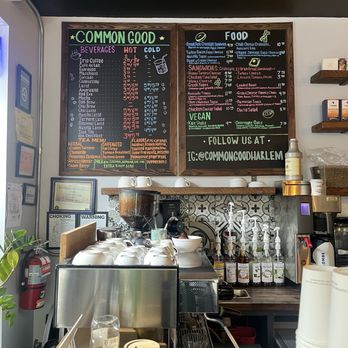 Common Good Harlem - Pop in to Common Good Harlem and become part of the neighborhood vibe! - Cafes Near Me - New York, New York
