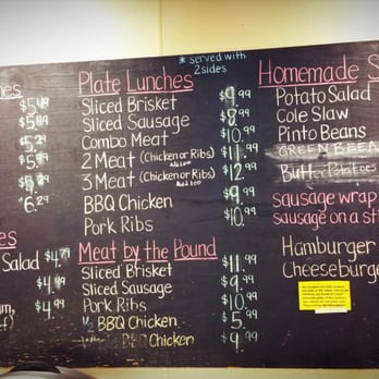 Junior's Smokehouse & Bakery - Yummy Menu - Smokehouse Near Me - Wharton, Texas