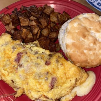 Dixie Cream Cafe - 38 omelette, fried potatoes, and a biscuit - Coffee & Tea Near Me - Windermere, Florida Dixie Cream Cafe - 38 omelette, fried potatoes, and a biscuit - Coffee & Tea Near Me - Windermere, Florida
