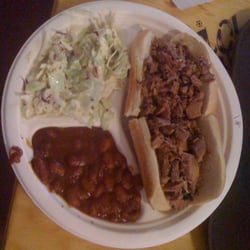Big Stuff Barbecue - #1 Beef Sandwich Plate