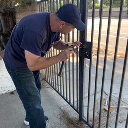 Replacing a lock that wasn't used in years. Replacing a lock that wasn't used in years.