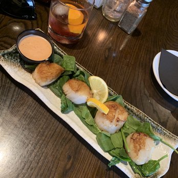 The Rickhouse - Seared Scallops Appetizer. - Bars Near Me - Greenville, North Carolina The Rickhouse - Seared Scallops Appetizer. - Bars Near Me - Greenville, North Carolina