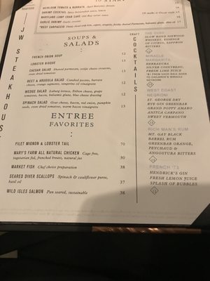 Menu photo 3 JW Steakhouse Los Angeles, CA Menu photo 3 JW Steakhouse Los Angeles, CA
