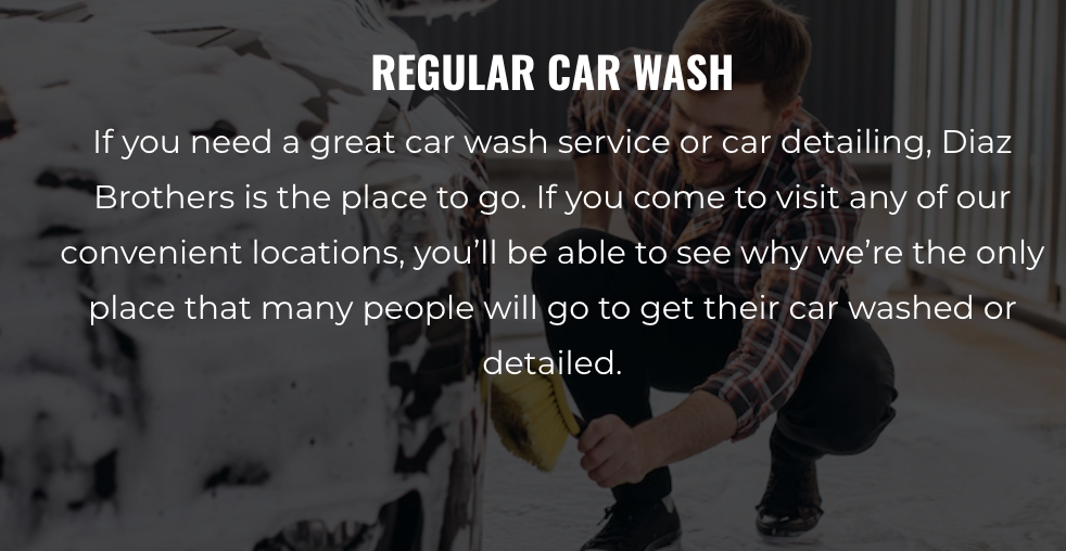 DIAZ BROTHERS MOBILE CAR WASH Garden Grove, California Car Wash