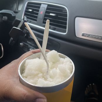 Miko's Italian Ice - Lime and mango italian ice in my trusty Yetti. - Shaved Ice Near Me - Chicago, Illinois Miko's Italian Ice - Lime and mango italian ice in my trusty Yetti. - Shaved Ice Near Me - Chicago, Illinois