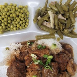 Hebert’s  Cajun Food and BBQ - Cajun chicken and meatball stew
