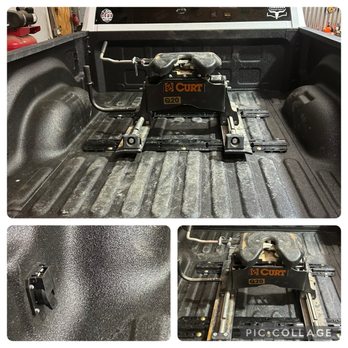 Jacks Hitches - Ram Curt 20k fifth wheel slider hitch / with a 7pin bed wiring harness - Trailer Repair Near Me