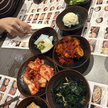 A Ri Rang Tofu House - side dishes - Korean Near Me - San Gabriel, California