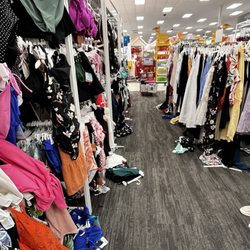 Target - Trashed swimsuit area