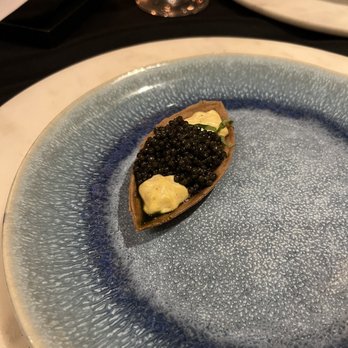 Maison Sun - Caviar on porcini boat - French Near Me - Brooklyn , New York