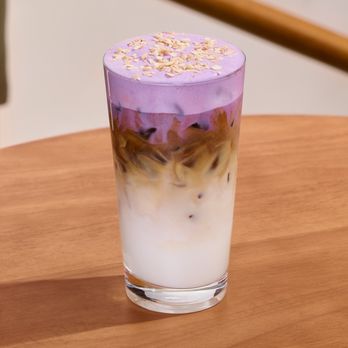 Starbucks - Iced Ube Coconut Macchiato - Coffee & Tea Near Me - Oxnard, California