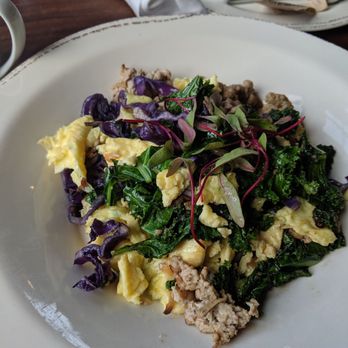 Bellingham Cider - Sausage and kale scramble - Cideries Near Me - Bellingham, Washington Bellingham Cider - Sausage and kale scramble - Cideries Near Me - Bellingham, Washington