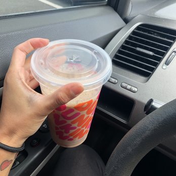 Dunkin' - was to take out the ice in this cup, The amount of coffee would only be half of the cup. That is seriously a fcking rip off - Donuts Near Me - Pearl City, Hawaii