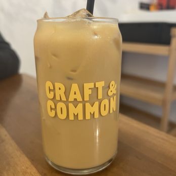 Craft & Common - Oat milk latte with vanilla - Coffee & Tea Near Me - Orlando, Florida Craft & Common - Oat milk latte with vanilla - Coffee & Tea Near Me - Orlando, Florida