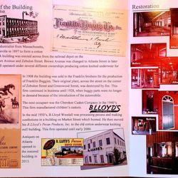 Antiques on Atlanta - Pamphlet front