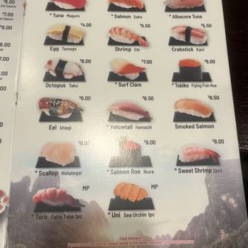 Sushi Ushi - Menu - Sushi Bars Near Me - Valrico, Florida