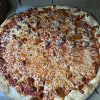 Anchor Inn - Large pizza - half plain, half sausage - Pizza Near Me - Ocean Gate, New Jersey Anchor Inn - Large pizza - half plain, half sausage - Pizza Near Me - Ocean Gate, New Jersey