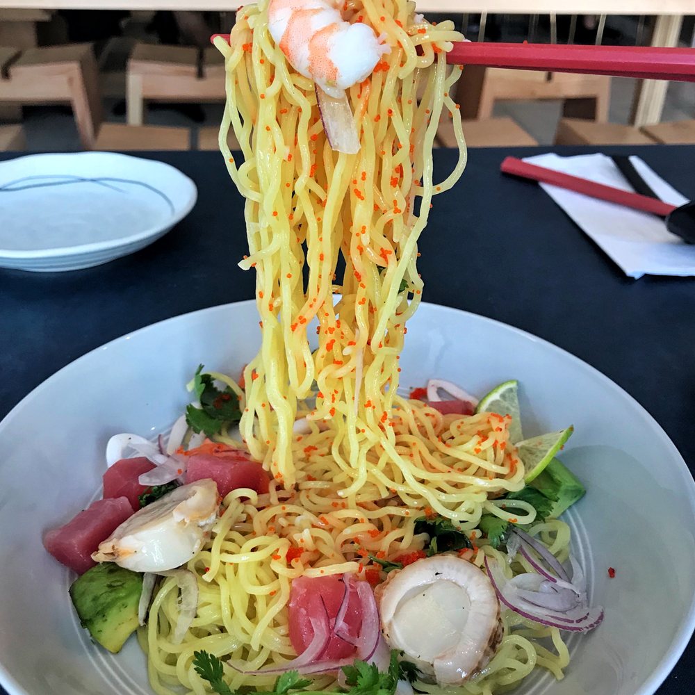 Wanpaku - Seafood ceviche ramen - Ramen Near Me - Brooklyn, New York Wanpaku - Seafood ceviche ramen - Ramen Near Me - Brooklyn, New York