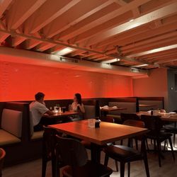 Upstairs seating