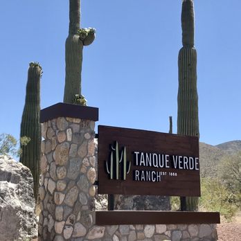 Tanque Verde Guest Ranch - Welcome sign - Hotels Near Me - Tucson, Arizona