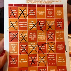 Orangetheory Fitness Marana - Love the bingo challenge!!