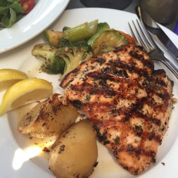 Mussels & More - Grilled salmon - Seafood Near Me - Brooklyn, New York